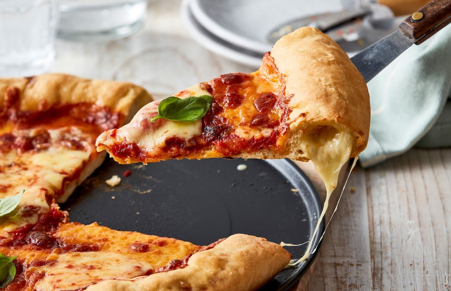 Pizza who crust has stuffed Who Invented
